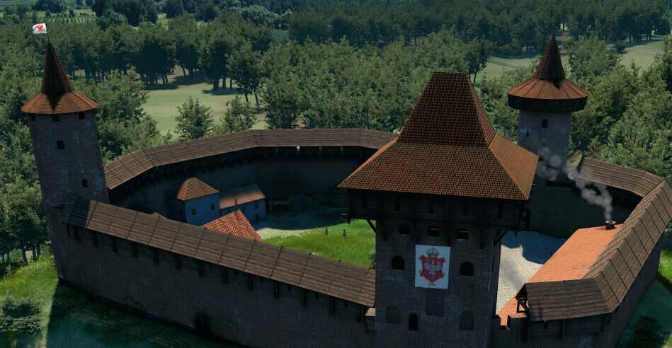 Zamek w Czersku